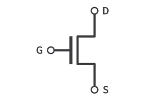 FET (Field Effect Transistor) áramköri szimbólumok