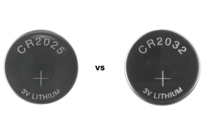 CR2025 Vs.CR2032 akkumulátor