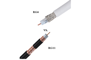 Az RG6 és az RG11 koaxiális kábelek közötti különbségek