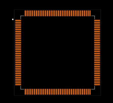 STM32F767ZIT6 Footprint