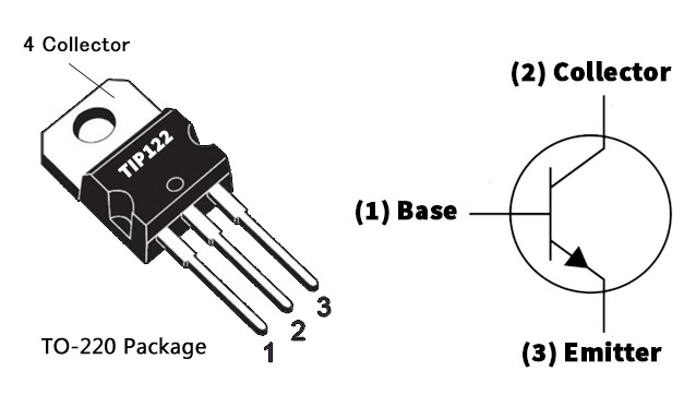 TIP122 Pinout