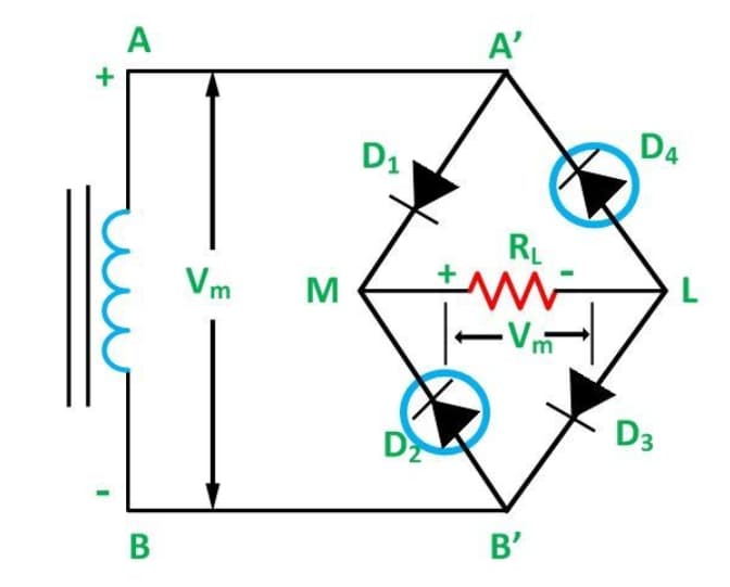 Full-Wave Diode Valve Rectifier