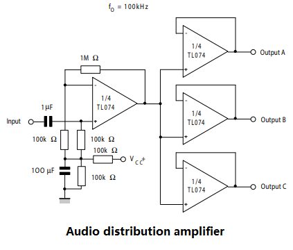 TL074ID Typical Application