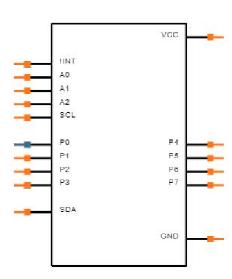 PCF8574A Symbol