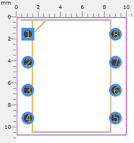 CA3140E Footprint